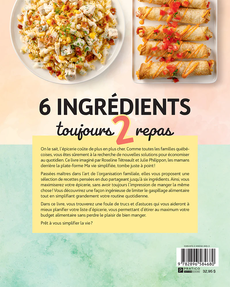 6 ingrédients, Toujours 2 repas (édition dédicacée) - Image 4