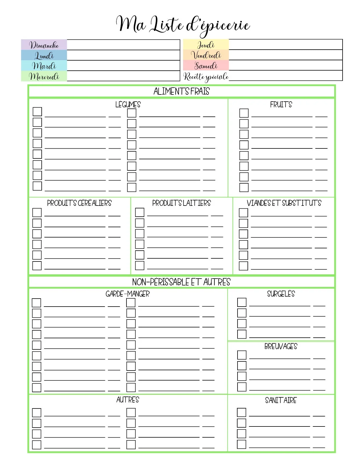 Menus et organisation de cuisine - Image 4