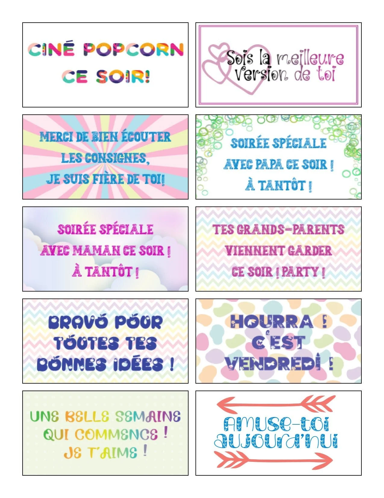 110 mots d'encouragement de boîte à lunch - Image 8
