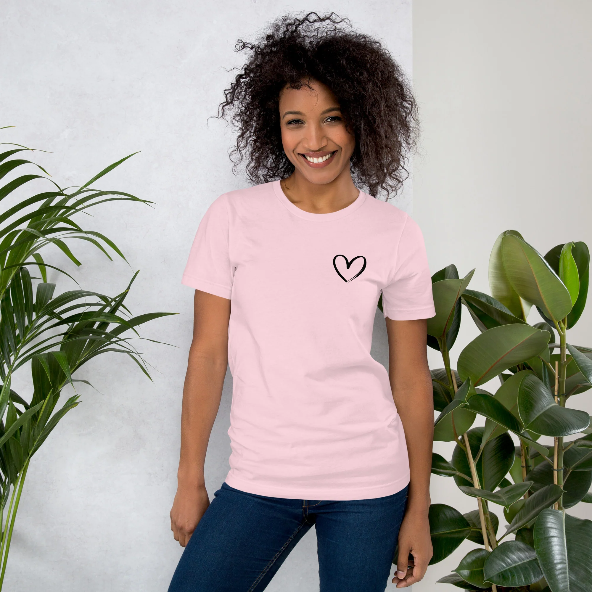 T-shirt unisexe - Belle avec toi - Image 14