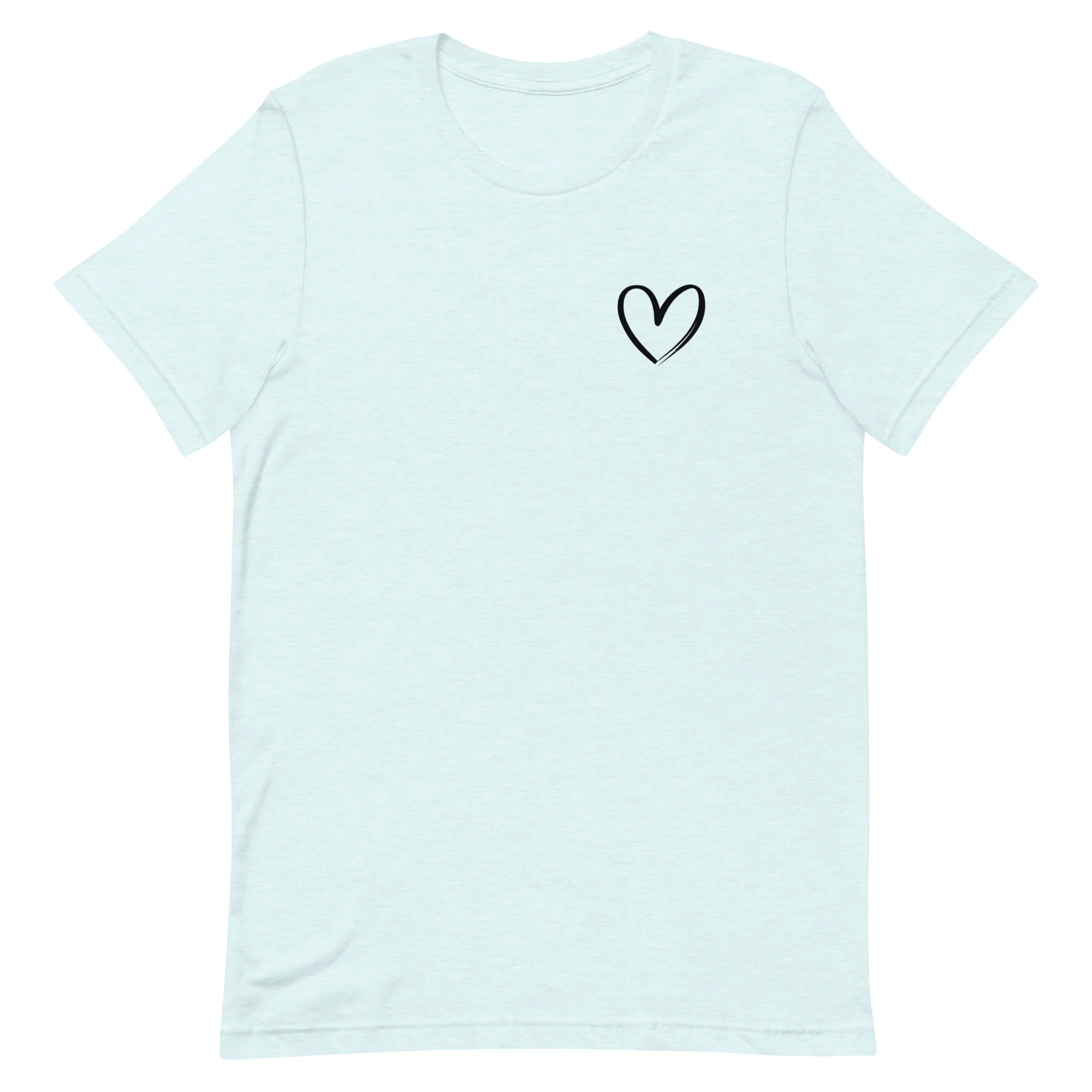 T-shirt unisexe - Belle avec toi - Image 4